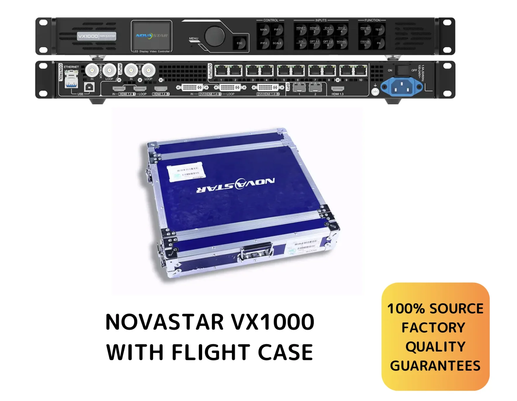 Novastar VX1000 Projector with Flight Case - Perfect for Business Presentations and Home Cinema