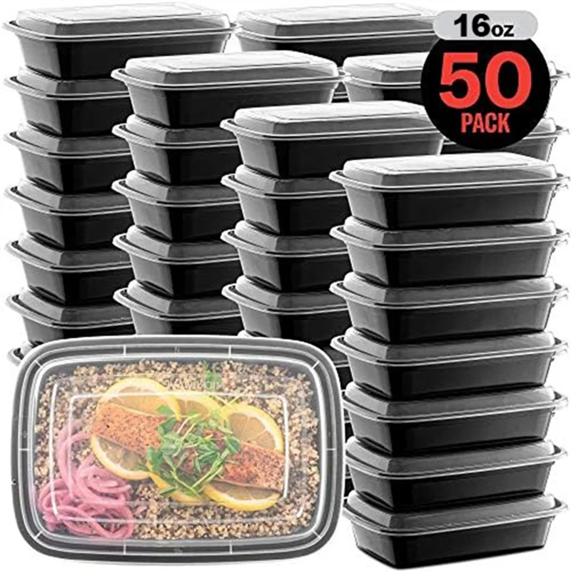 

Practical-Reusable Meal Prep Containers Microwave Safe Food Storage Containers With Lids, Box To Godishwasher & Freezer Safe Eas