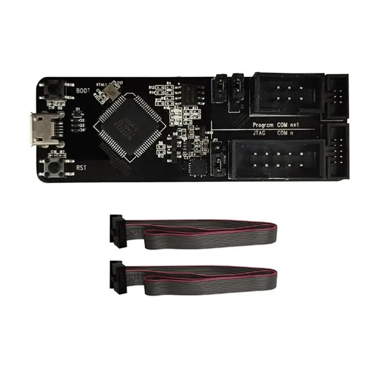 A64I ESP-Prog Development Board Firmware Downloads 2.54mm JTAG Debug Program Downloader Compatible for Supporting Cable