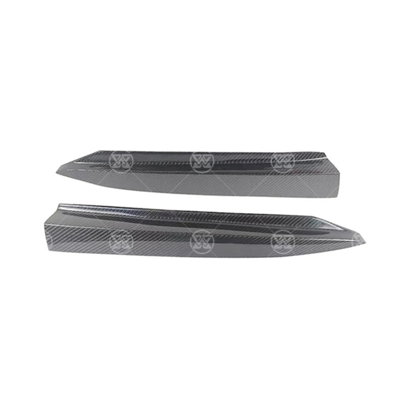

Carbon Fiber Rear Canard Splitter Diffuser Side Bumper Fins Winglet For BMW 5 Series G30 G31 Sedan 4 Door PSM Style Flaps Apron