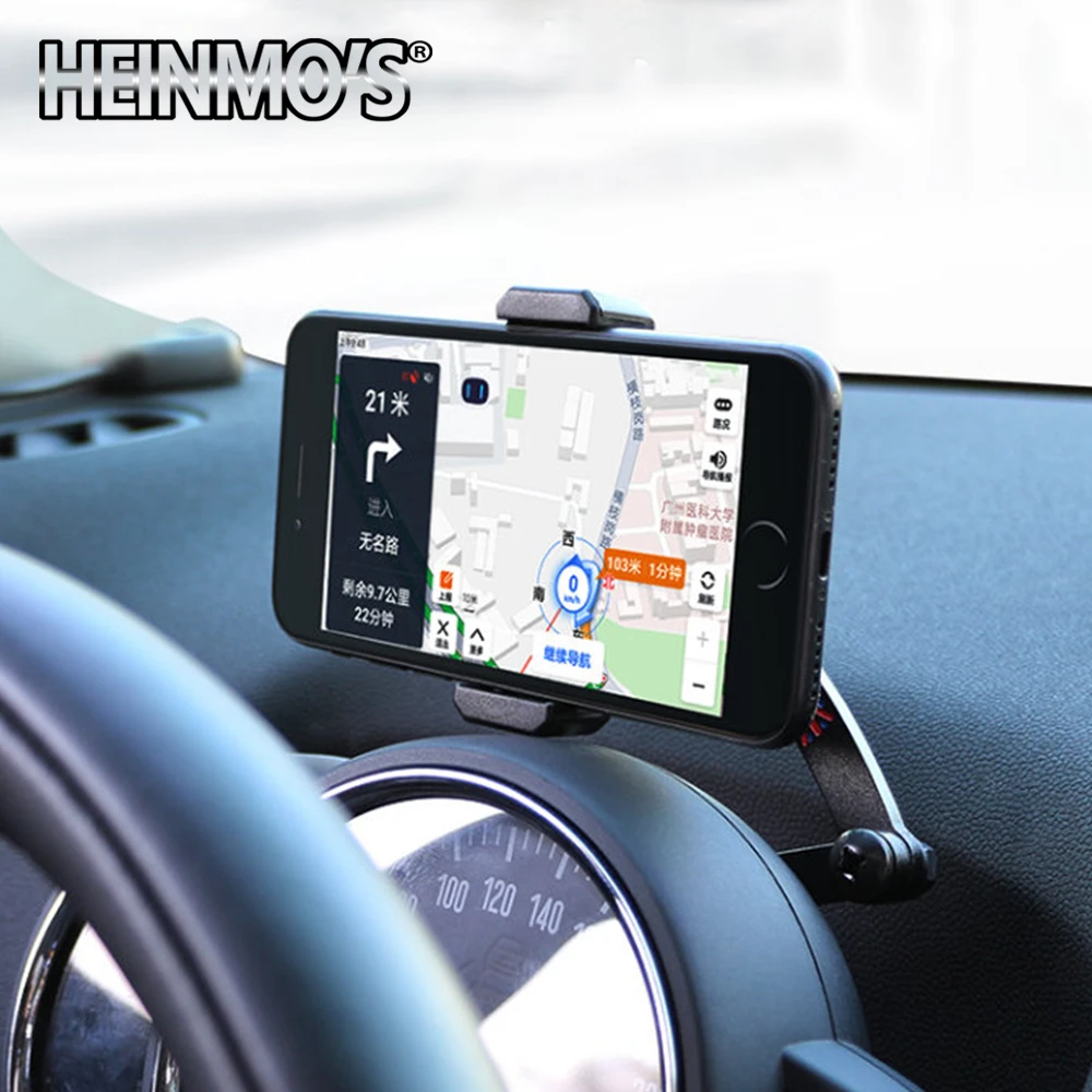 Cell Phone Holder For Mini Cooper R55 R56 R57 F54 F55 F60 R58 R59 R60 R61 Mobile Phone Mount Holder Styling Bracket Accessories