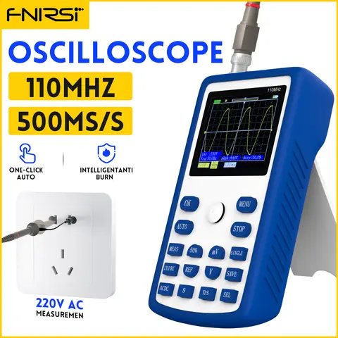 110MHz Digital Oscilloscope FNIRSI