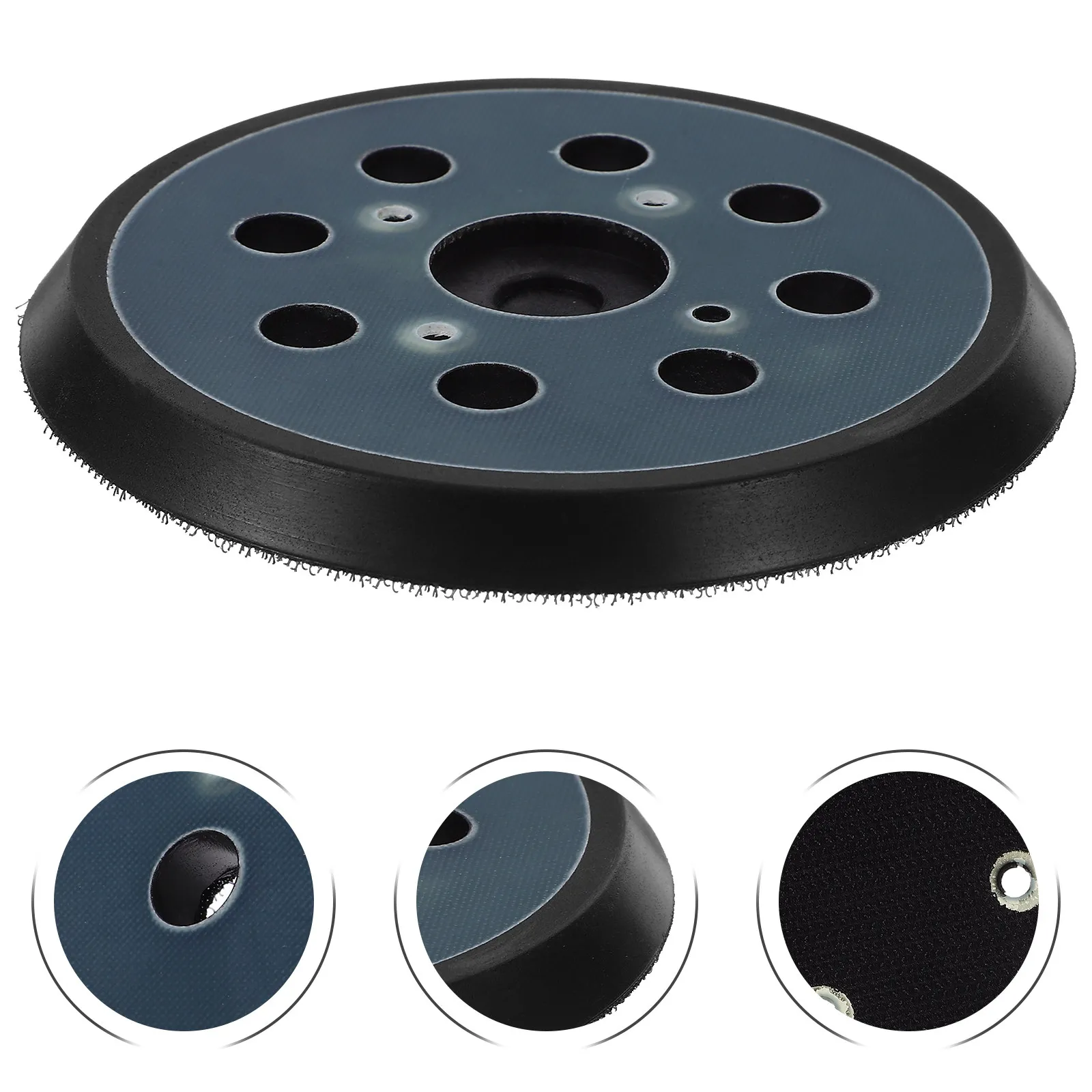 

Sanding Pad 5Inch 8 Hole Drill Sander Backing Plate Automotive Pneumatic Polisher Buffing Disc Car Polishing Pad Wheel Polishing