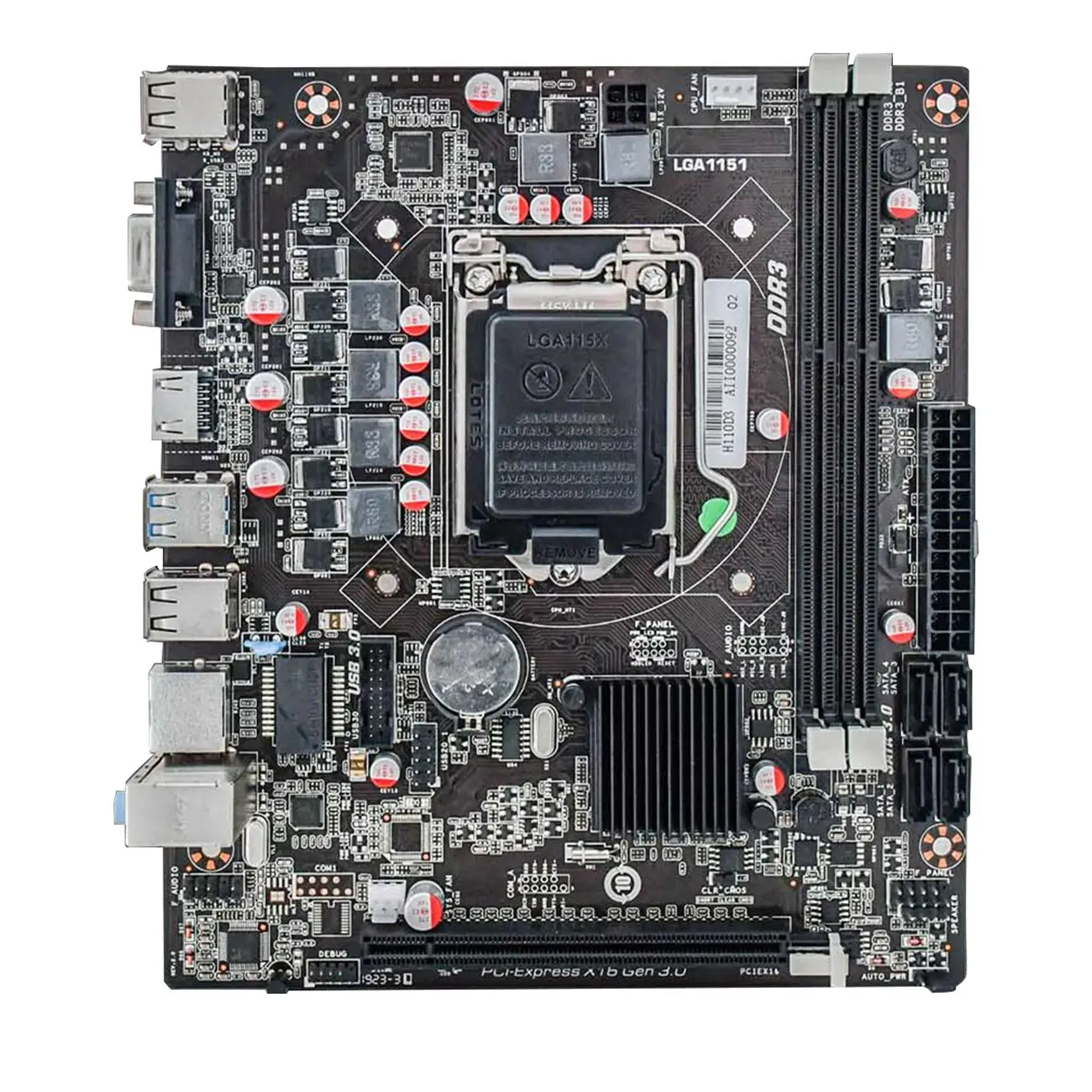 

H110 Gaming Motherboard D3 32G LGA1155-Pin Intel I3/I5/I7 and Arena, Pentium Series 6/7/8/9 Generation 2133/2400/2600MHz