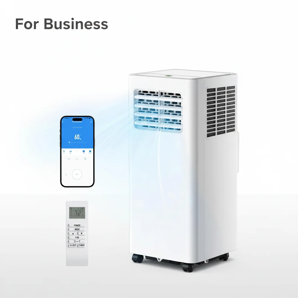 Wholesale ETL Euhomy 5-in-1 Portable air Conditioner Cooling 11000 Btu Mobile Portable AC Unit for Warehouse Office Tent Events