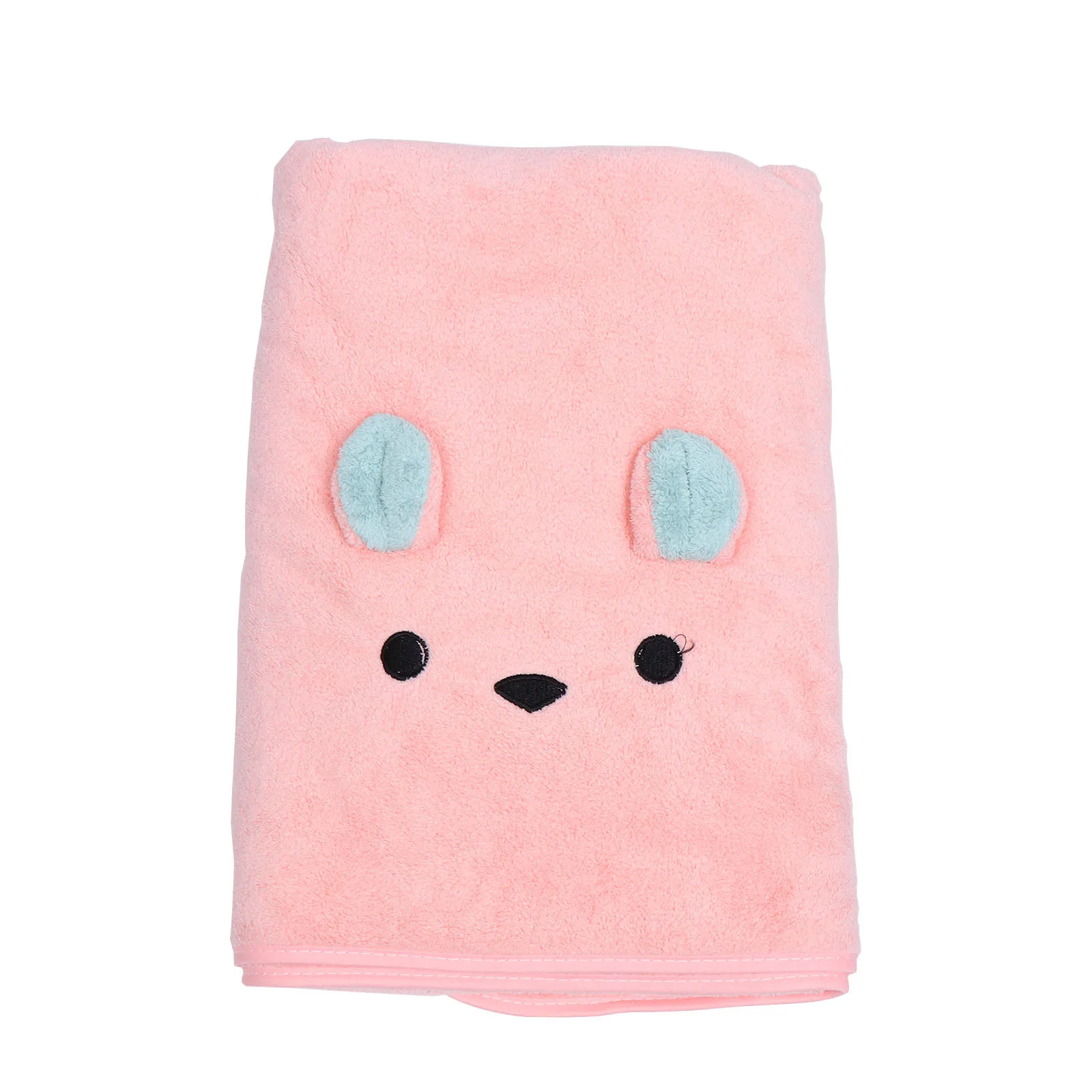 

1Pcs Absorbent Bath Towel Soft Breathable Cartoon Rabbit Design Large Comfortable Home Shower Towel Lovely Animal Pattern