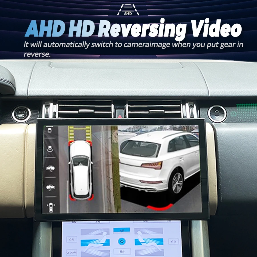 13-дюймовый экран, автомобильное Android-радио, GPS-навигация, стерео для Land Rover Range Rover Sport L494 2013-2017, мультимедийный плеер CarPlay