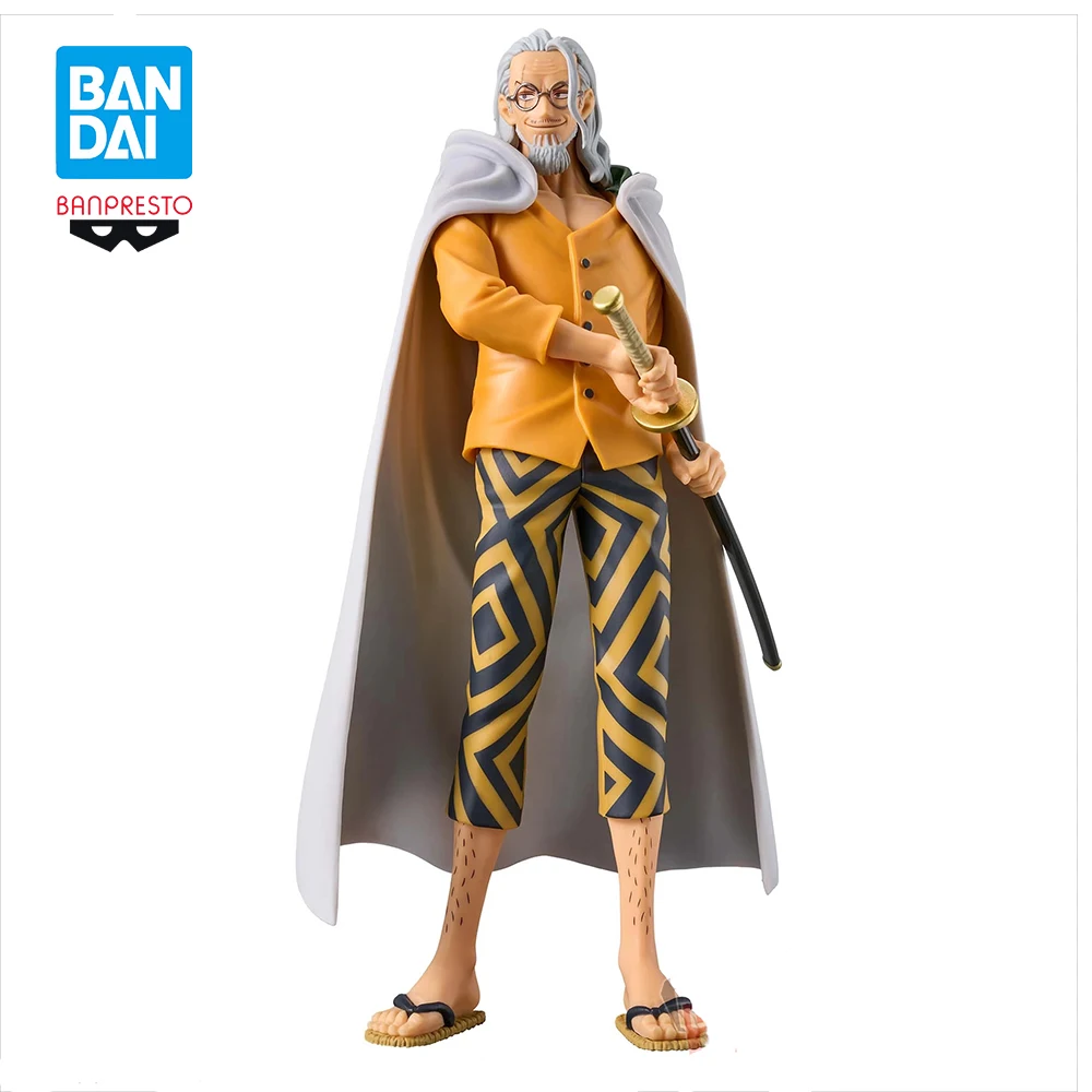 In Stock Original BANDAI Banpresto ONE PIECE DXF EXTRA Silvers Rayleigh PVC Anime Figure Action Figures Model Toys