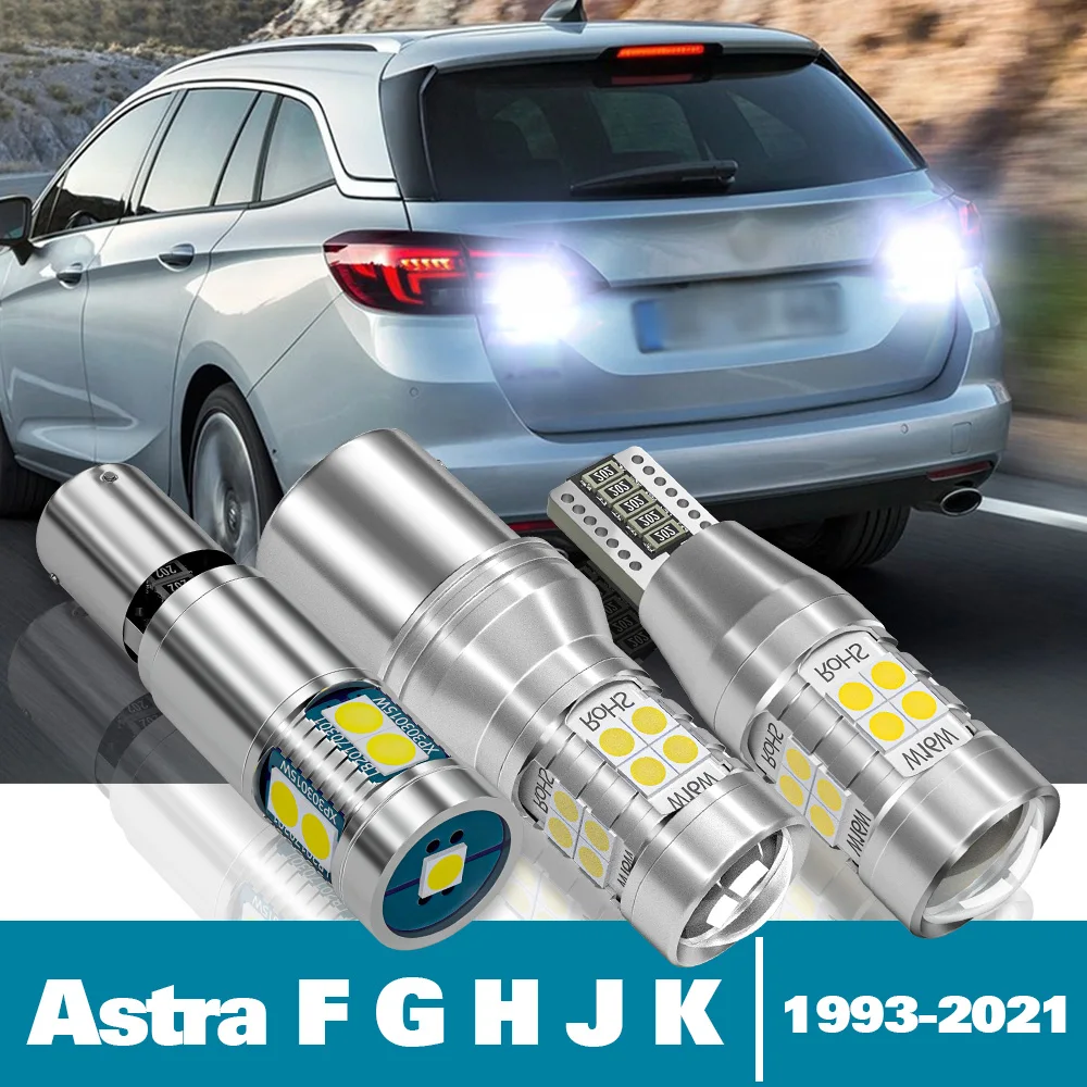 

2x LED Reverse Light For Opel Astra F G H J K Accessories 1993-2021 2012 2013 2014 2015 2016 2017 2018 2019 Backup Back up Lamp