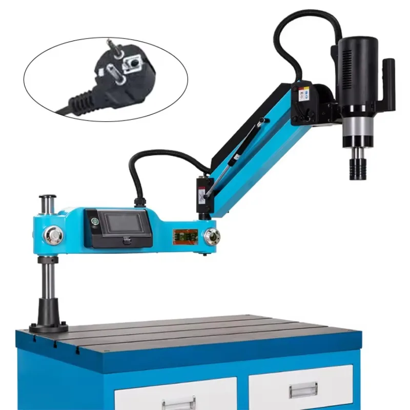 High productivity numerical control drilling machine and tapping machine for pipe metal thread drilling machine