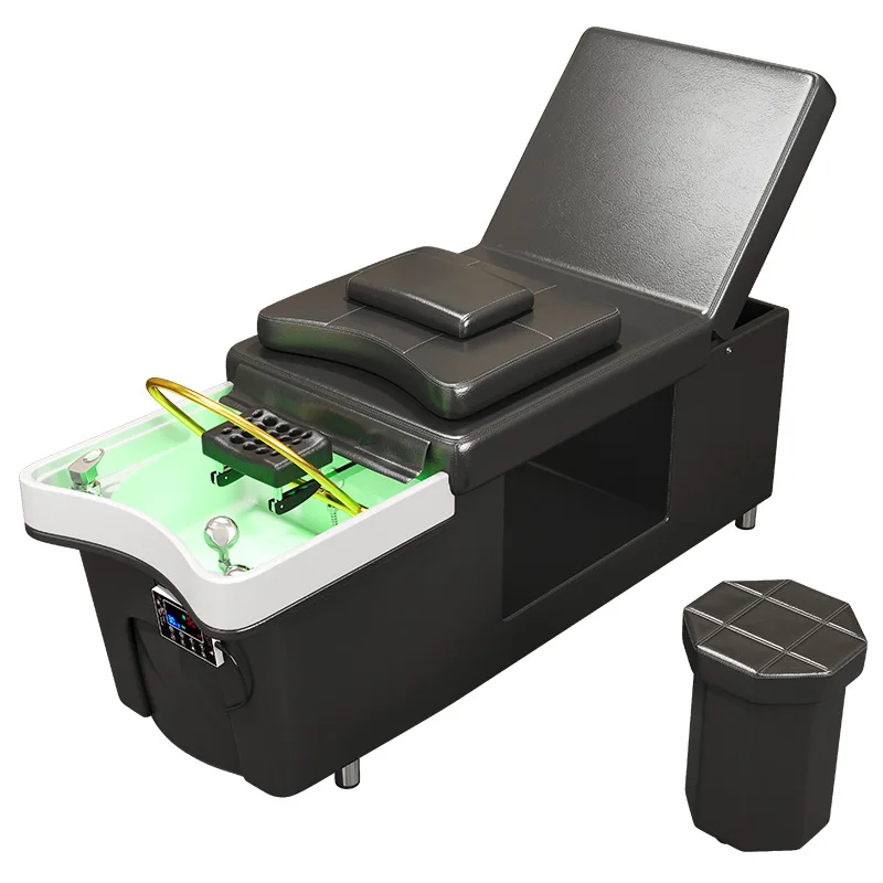 

2023 New Head Bed Free of Up and Down Water Massage Head Treatment Beauty Integrated Multifunctional Water Storage Thai Shampoo