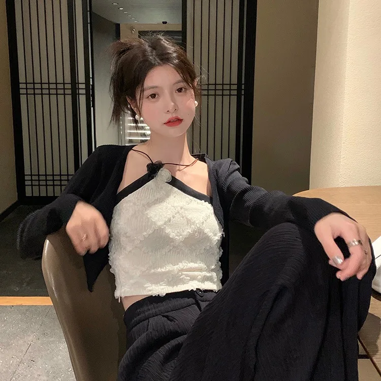 

Women Female Solid Lace Up Camisole Crop Tops Sleeveless Solid T-Shirt Tank Tops Summer Beach Vest Summer Fashion Clothes D459