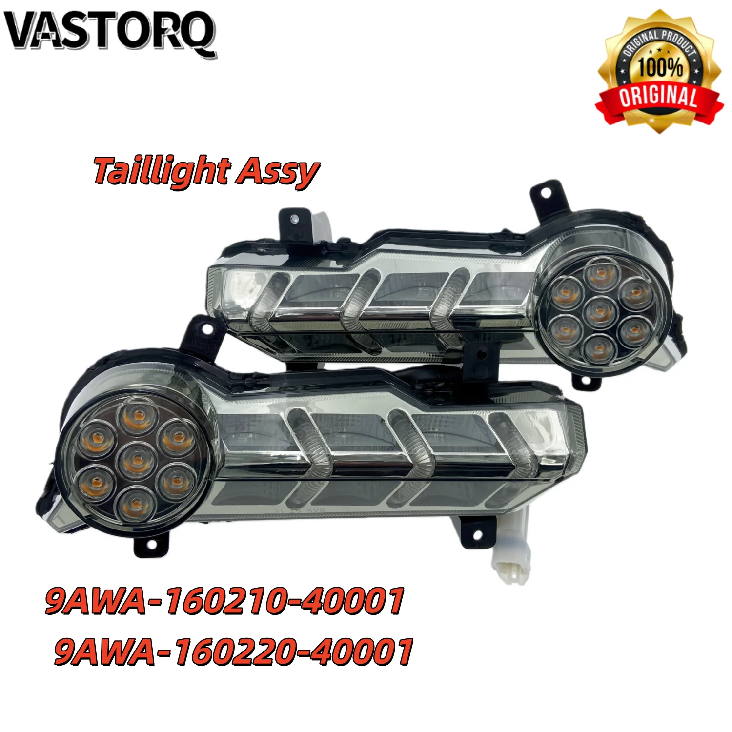 ORIGINAL LH/RH TAILLIGHT Assy WaterProof Plug For CFMoto Cforce 800 1000 CF MOTO X8 X10 9AWA-160210-40001/9AWA-160220-40001