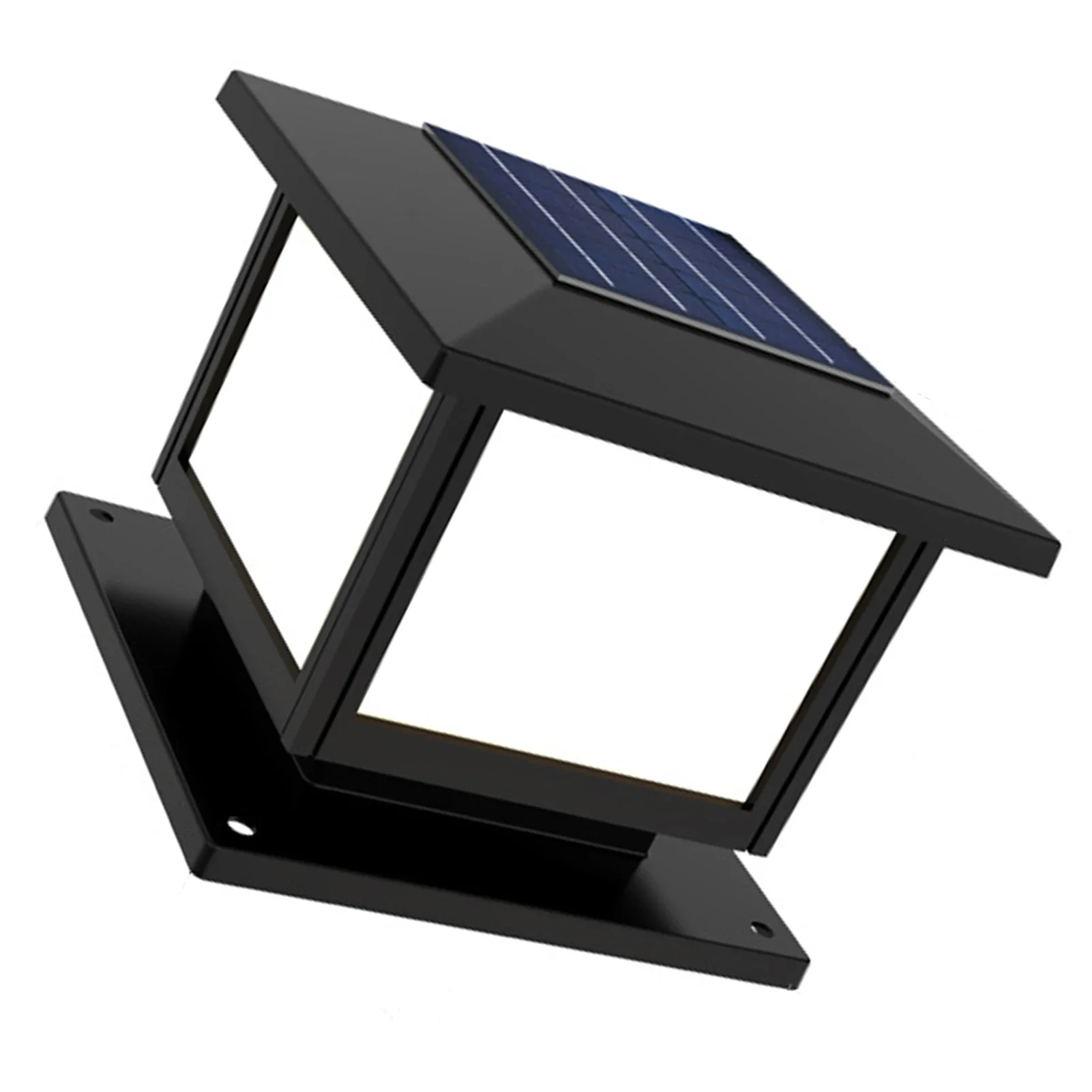 15/20cm LED Solar Outdoor Post Light Motion Sensor Outdoor Wall Light for Garden Landscape Yard Patio