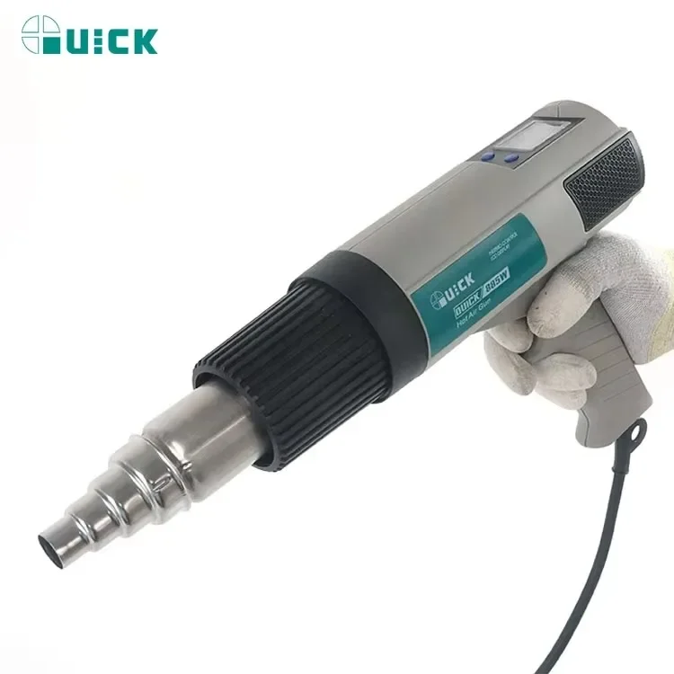 Original QUICK 885W 1800W Handheld Hot Air Rework Station For Mobile Phone Repair