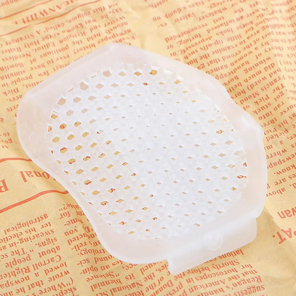 1 Pair Women's Fashion Breathable Slip-resistant Insole Soft Silicone Gel Toe Pads Shoe Insert