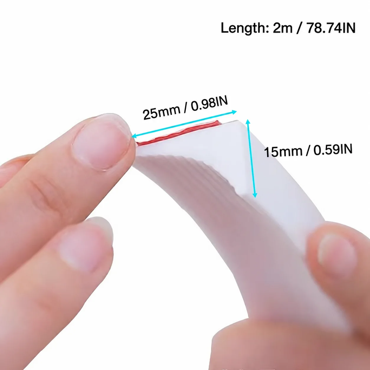 1PC 2M/78.74IN PVC L Shaped Self Adhesive Water Barrier Strip, Shower Water Stopper for Bathroom Kitchen Sink Countertop