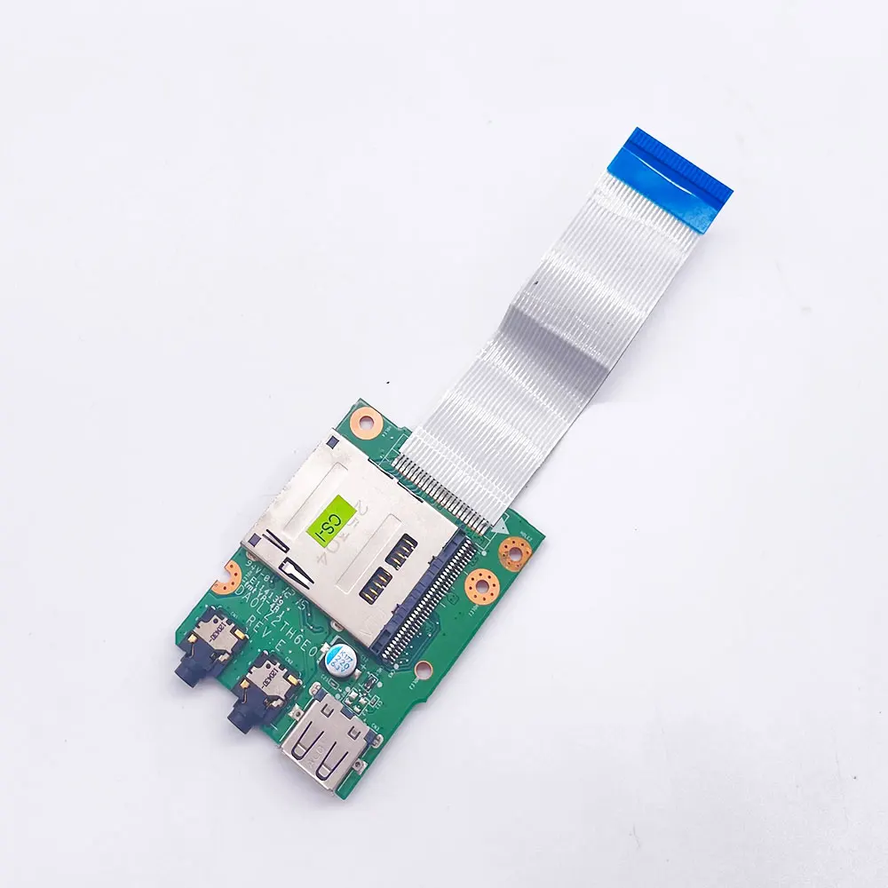 For Lenovo IdeaPad Z480 laptop Card reader Audio headphone USB jack board DA0LZ2TH6E0