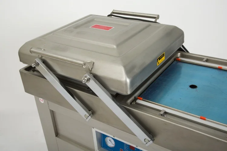 Commercial Automatic Double Chamber Vacuum Sealing Machine Meat, Rice, Coffee Vacuum Packaging Machine