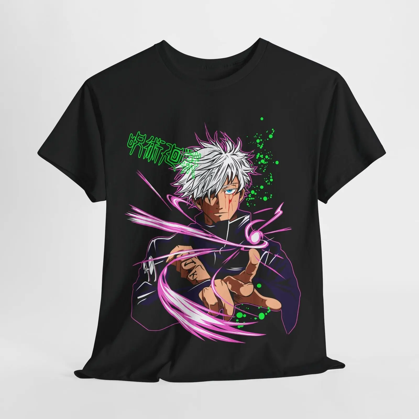 

Gojo Satoru Jujutsu Kaisen T-Shirt Sukuna Anime Japanese Tee Shirt Manga JJK