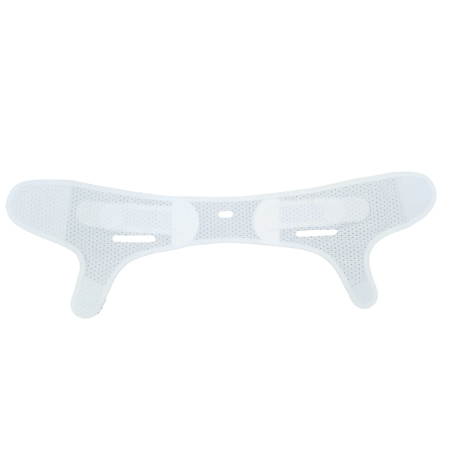 二重あご軽減、顔痩せストラップ、V字型マスクエリミネーター、リムーバー、テープ、女性用ベルト、しわ防止フェイスマスク、ホワイト