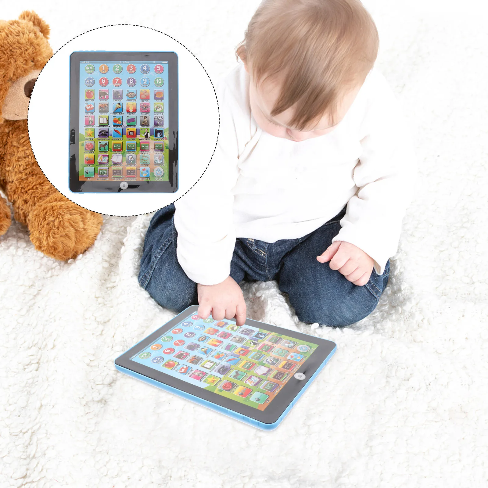 Schermo per macchina per l'apprendimento dei bambini educativo per bambini Pratica di pronuncia dell'ortografia inglese Educazione precoce