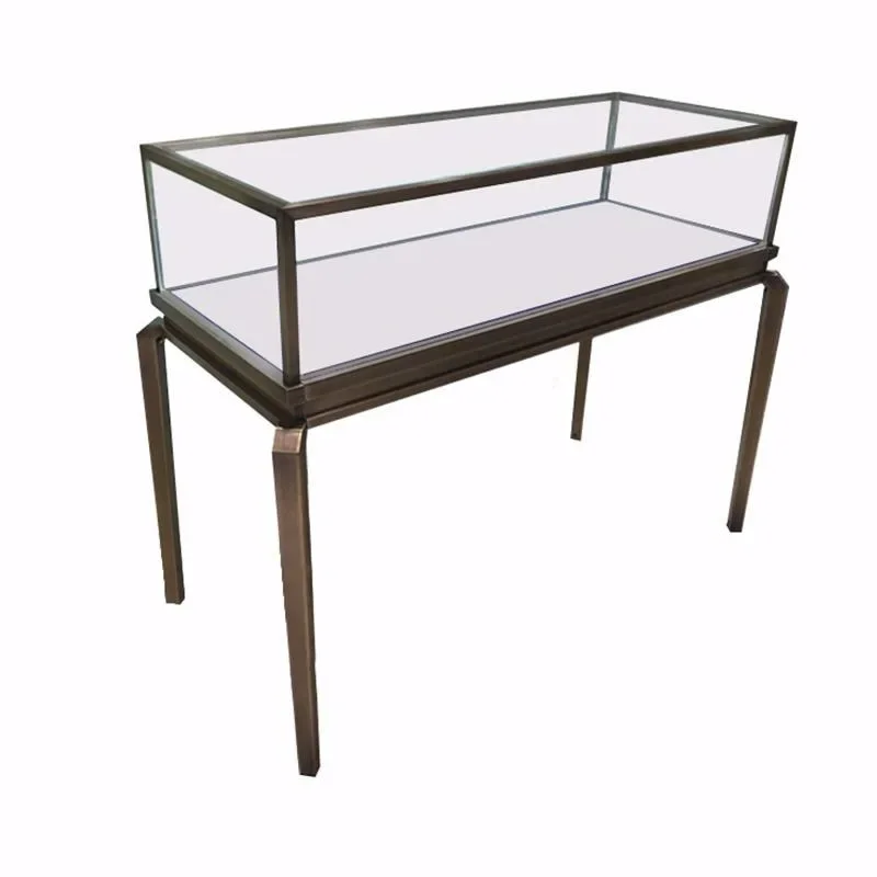 Jewelry Showcase Stainless Steel Jewelry Counter Jade Silver Jew elry Gold Museum Showcase J ewelry Cabinet Silver Jewelr