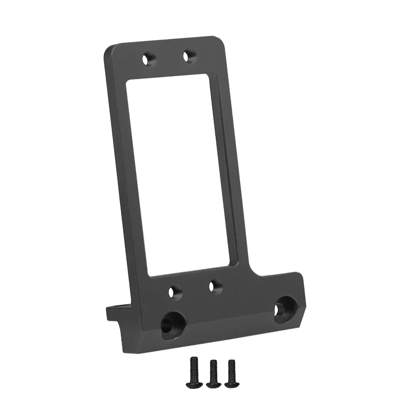 New-Aluminum Alloy Front Axle BAT Servo Mount For 1/10 SCX10 III AR45P Portal Axle LCG Chassis Servo Bracket