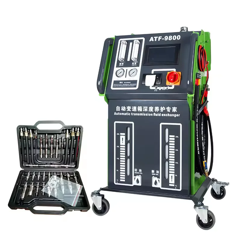 ATF-9800 Automatic Transmission Fluid Exchanger ATF Oil Changer And Cleaner Machine With Printer Oil Changing Machine