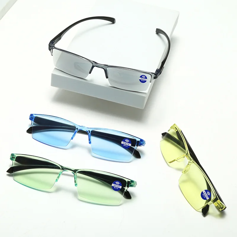 New Intelligent Zoom Glasses Fashion Reading Glasses Presbyopic Glasses Radiation Resistant Multifocal Eye Protection Glasses