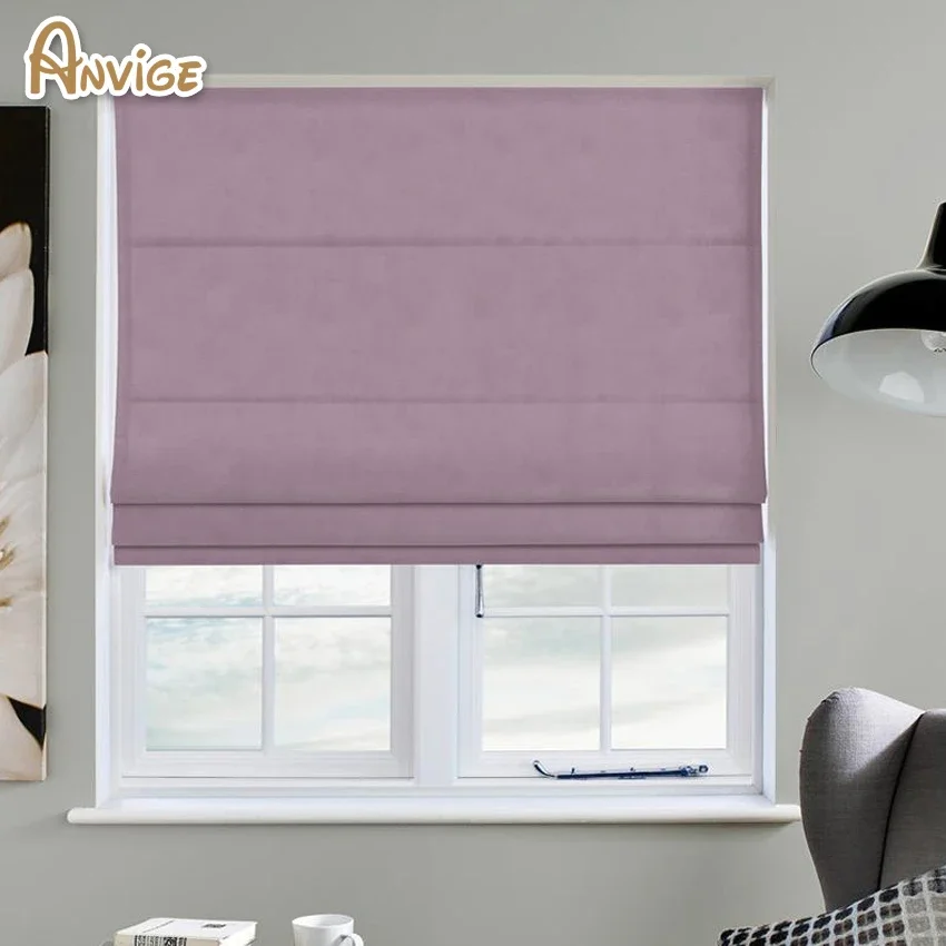 

Modern Fashion Roman Shades ,Easy Install Washable Curtains ,Customized Window Curtain Drape