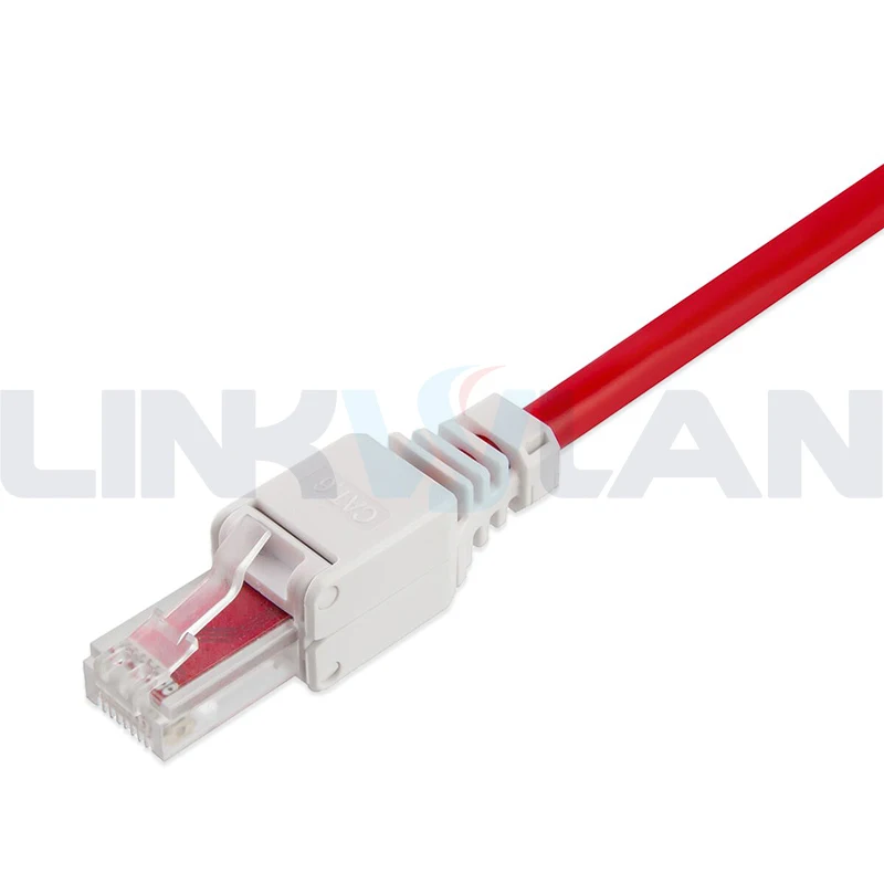 Imagem -06 - Linkwylan-conexão sem Ferramentas Plugues Modulares Conector de Campo Utp Cat5e Terminal Cat6 Rj45