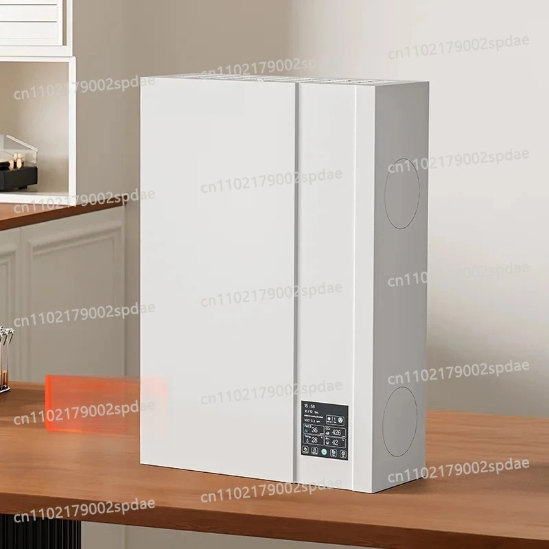 Ductless ERV Recuperator Energy Recovery Ventilation System Air Purifier Heat Recovery Unit Fresh Air Ventilation