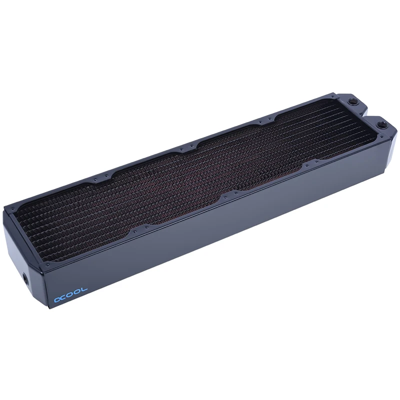 Alphacool NexXxoS UT60 전체 구리 480mm 두꺼운 라디에이터, 컴퓨터 수냉 루프 빌드 열교환기, 520x124x60mm, G1/4 인치