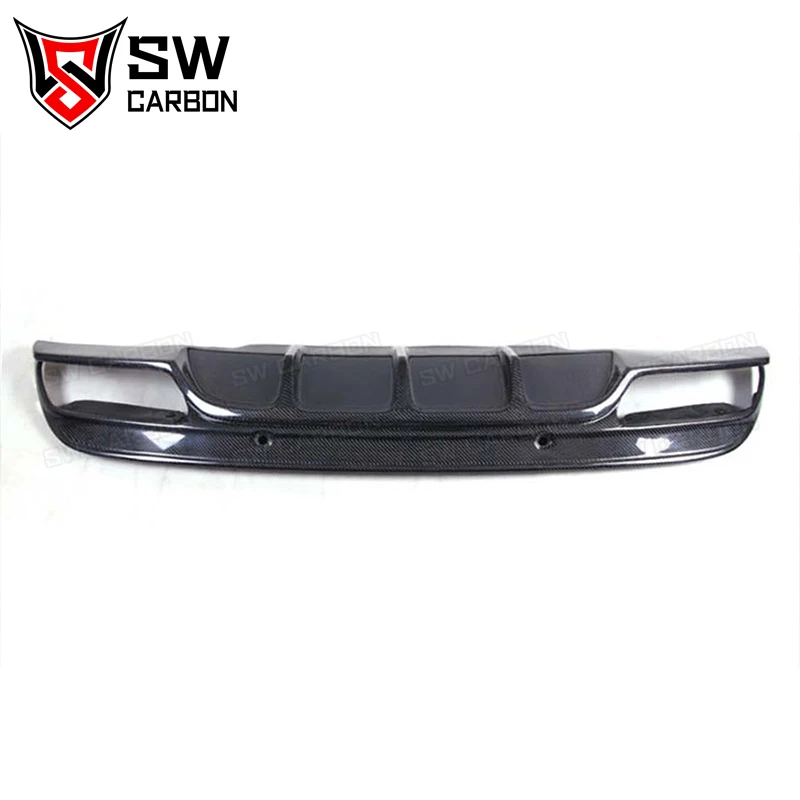 For Mercedes-Benz W205 C-Class C43 C63 W205 C200 C220 C260 Carbon Fiber FD Style Rear Diffuser Rear Bumper Lip Under Spoiler