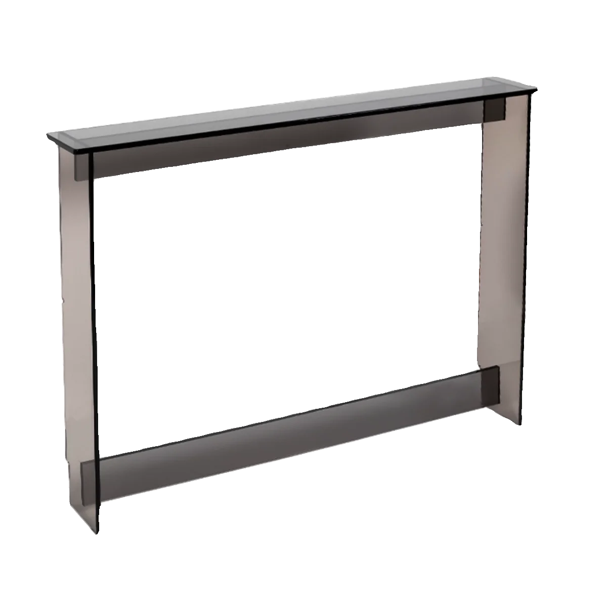 

Living room acrylic sofa rear shelf