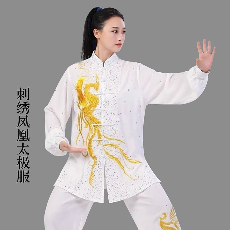 Women's Unisex Custom Tai Chi Suit Neo-Chinese Style 2026 New Arrival Baduanjin Martial Arts Performance & Competition Training