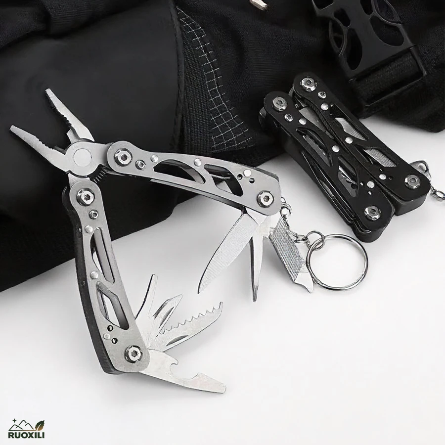 

1PCS Tactical Multitool Knife Pliers Stainless Steel Multi-Tool,Portable Mini EDC Camping Outdoor Survival Gear Tactical Knife