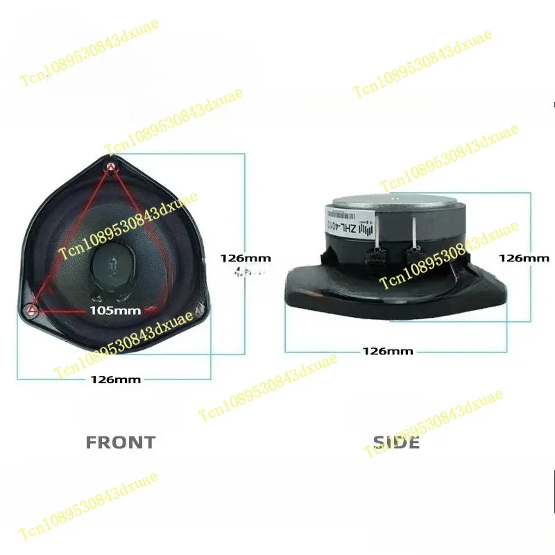 802 Four and A Half Inch 4.5-inch Triangular Plastic Pot Material Rack Full Frequency Mid Low Frequency BOSE Speaker