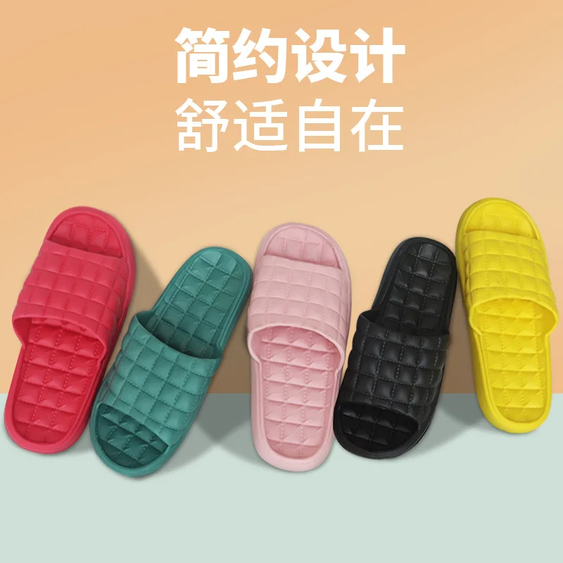 Women Indoor Slippers Floor Flat Shoes Summer Non-slip Flip Flops Bath Home Slippers Female Comfortable Zapatillas De Hombre