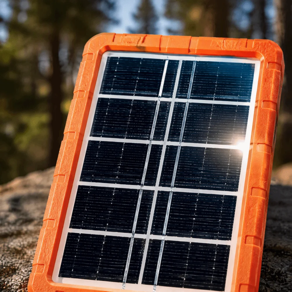 Portable Solar Power Station Recyclable DIY Accessories Solar Lighting Kit 2W Solar Panel Type-C Charging Port