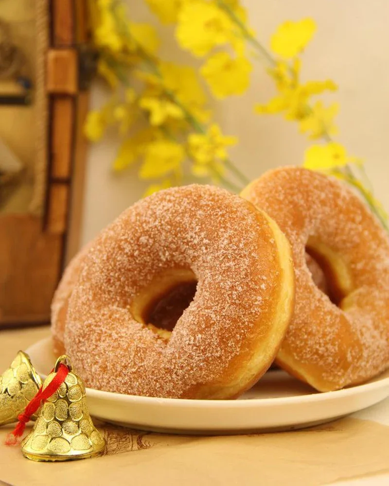 สแตนเลสสตีลมินิคู่มือ Donut Maker เครื่องเค้กโดนัท Hopper ขาตั้ง Commercial ในครัวเรือน Donut Molding Machine