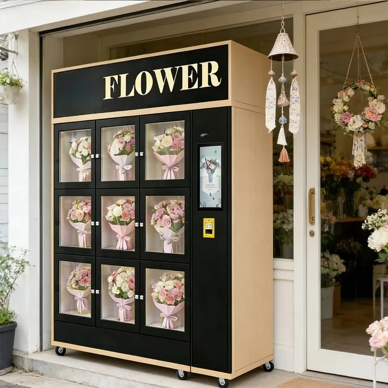 Flower Vending Machine Constant-temperature Constant-humidity System Customized Unmanned Automatic Equipment