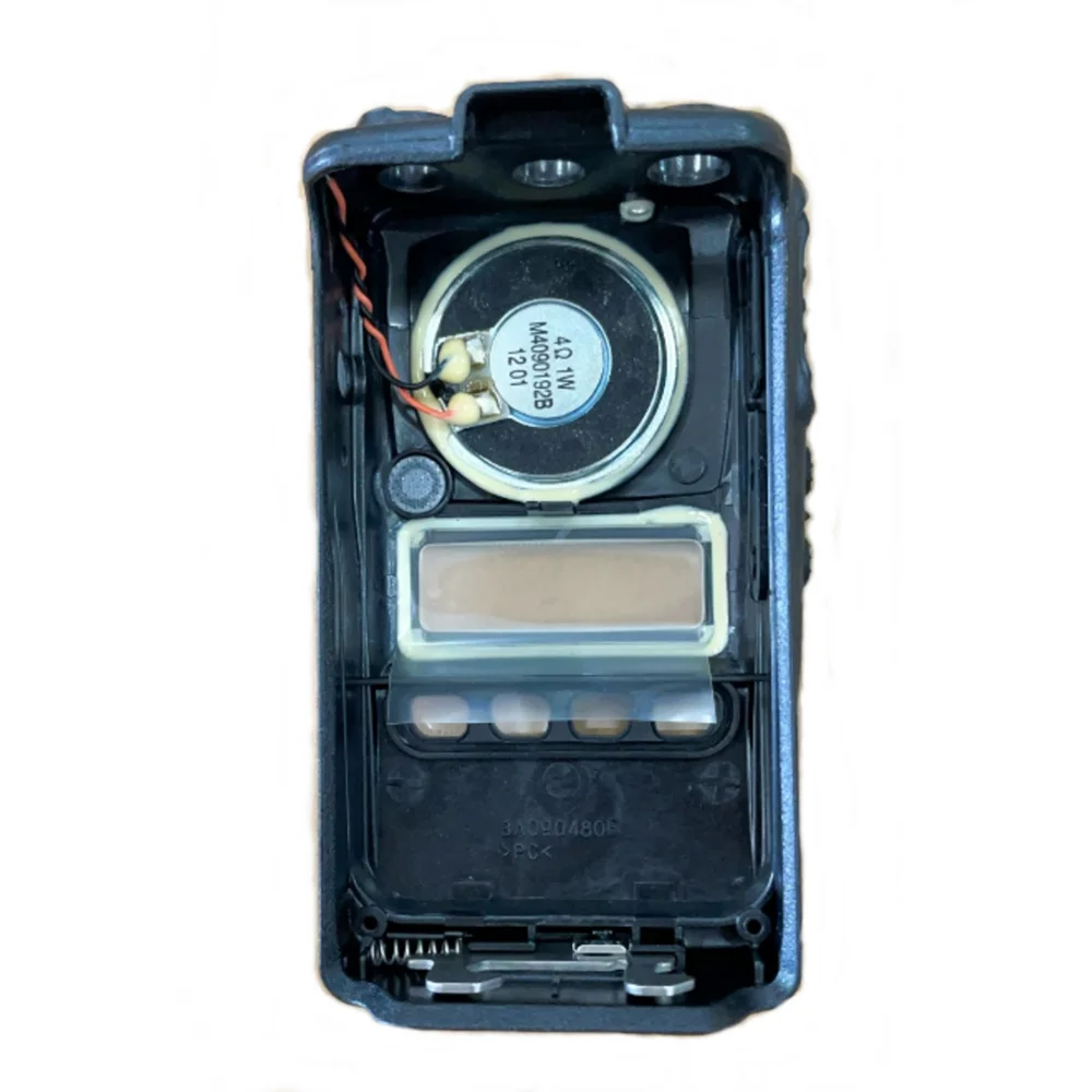 Black Walkie Talkie Replacement Front Housing Case with Speaker For VX-354 Portable Radio--VBLL