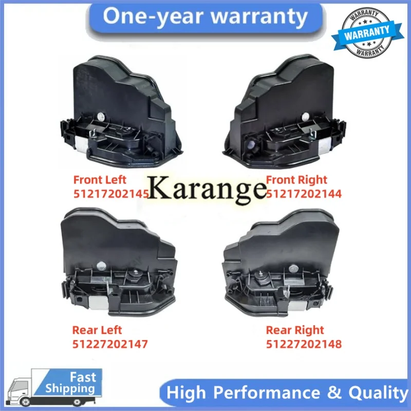 

51217202145 Front Right Door Lock Actuator 51217202144 for BMW E87 F20 E90 F30 F32 F10 X1 X3 X4 X5 X6 Z4 3 5Series 51227202147
