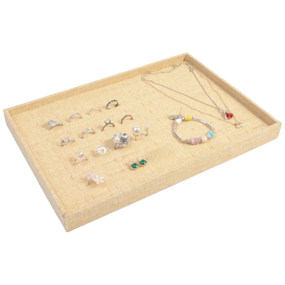 

Large Capacity Retro Jewelry Box Stackable Multifunctional Display Jewelry Holder Bracelet Necklace Jewelry Organizer Ring