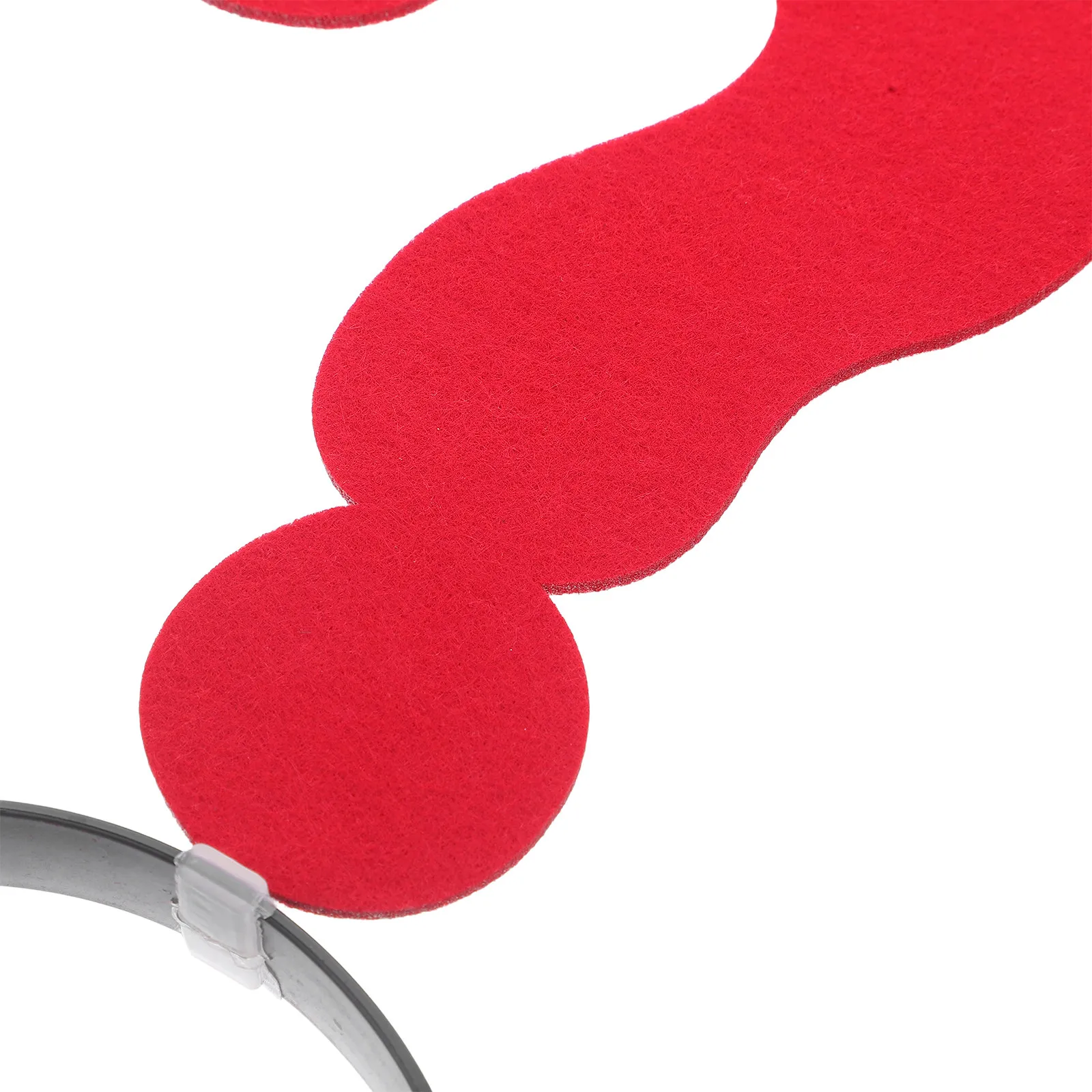 4Pcs Funny Symbol Hair Hoop Bolt Question Mark Exclamation Headband for Parties Celebrations Photo Props Festive