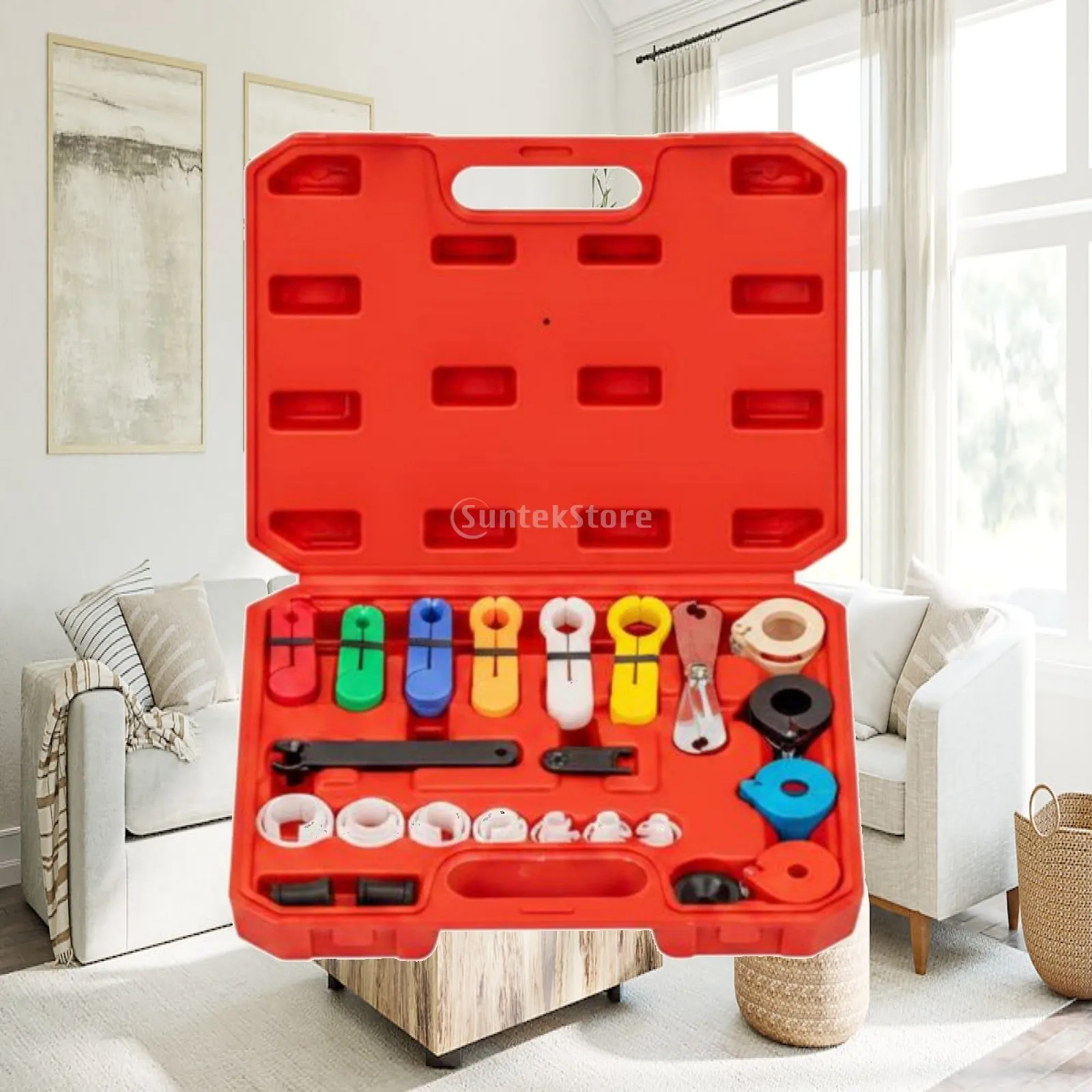 Fabric Kit Plastic 22 Piece Line Disconnect Tool Set Auto Repair Cooler Removal Kit for Workshop Use