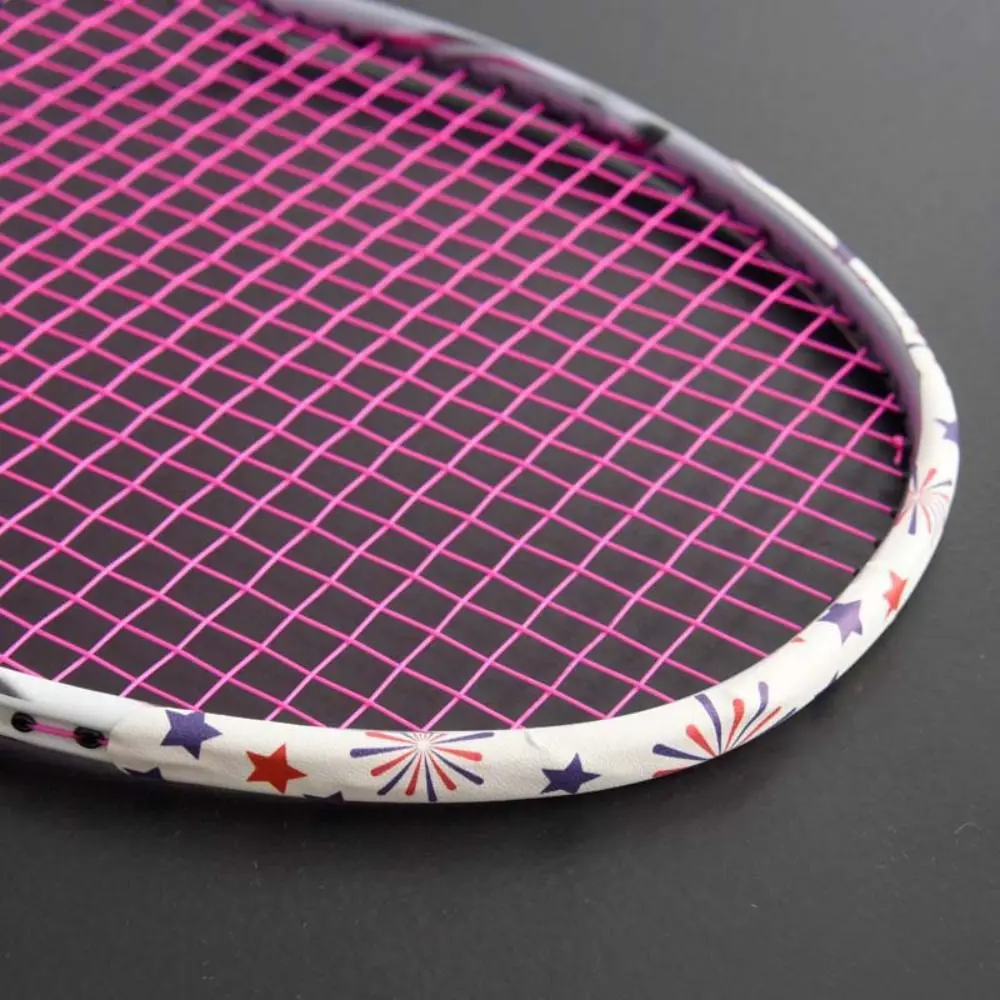 

Tool Multi-color Badminton Racket Head Sticker PU Frame Protective Tape DIY 1.7*25cm Racquet Frame Protector Sticker