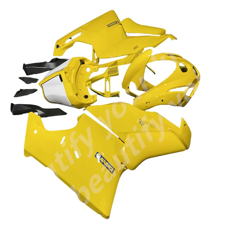 NEW ABS Motorcycle Injection mold Fairing kit fit Bodywork 2003 2004  for DUCATI 999 Fairings 749 03 04 Fairings yellow black